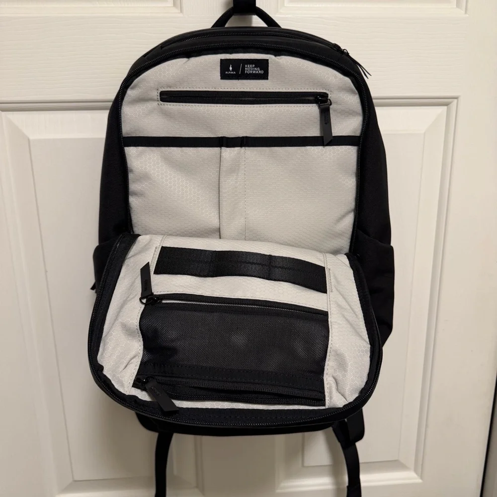 Alpaka Elements Backpack Pro Black Axoflux 600D